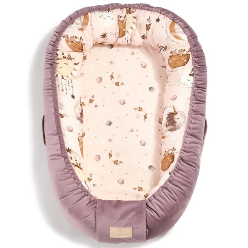 Fly Me To The Moon Nude Baby Nest French Lavender
