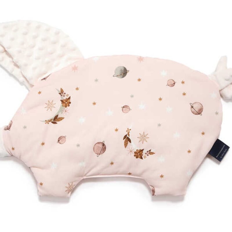 Fly Me to The Moon Sleepy Pig Nude Ecru