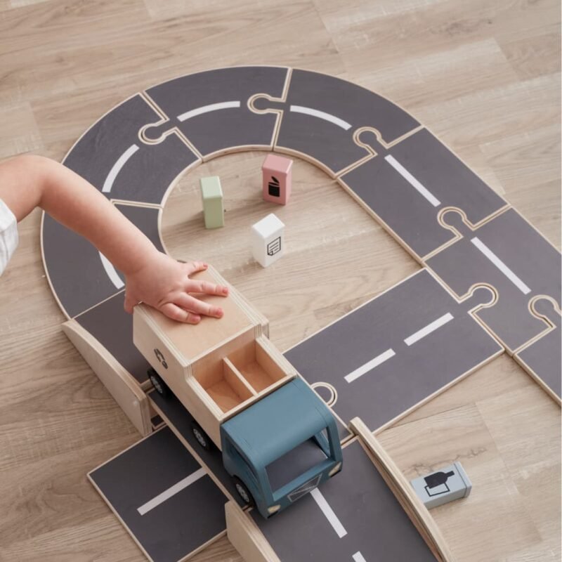 Ξύλινη Διαδρομή για Αυτοκινητάκια AIDEN – Kids Concept
