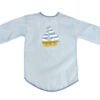 Sailors Bay Μπλουζάκι Ποδιά Ζωγραφικής με σχέδιο καραβάκι με κλείσιμο velcro