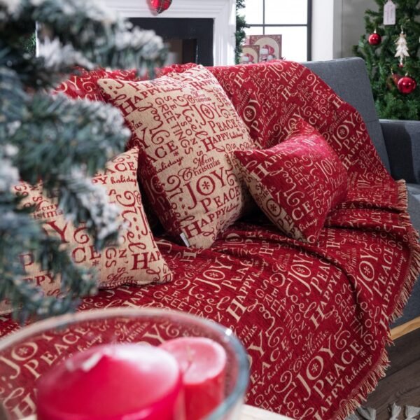 Steinhaus Χριστουγεννιάτικo Ριχτάρι στρωμένο σε καναπέ