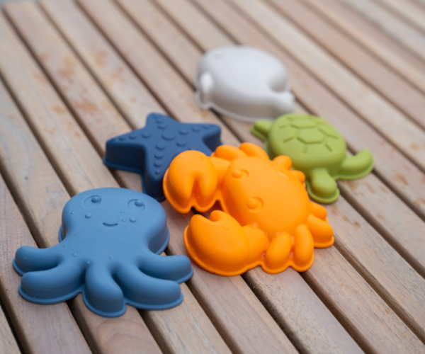 Animals Of The Sea Sand Toys 5τμχ