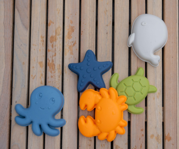 Animals Of The Sea Sand Toys 5τμχ