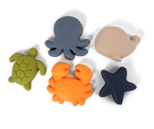 Animals Of The Sea Sand Toys 5τμχ