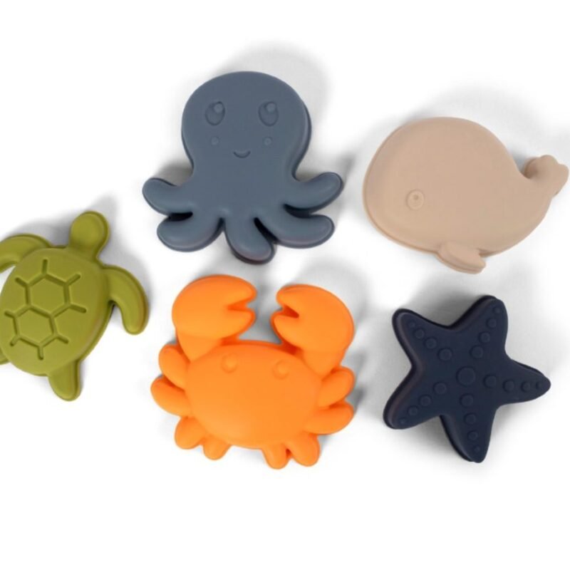 Animals Of The Sea Sand Toys 5τμχ