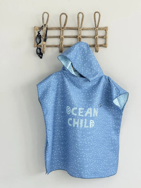 Ocean Child Παιδικό Πόντσο, κρεμασμένο