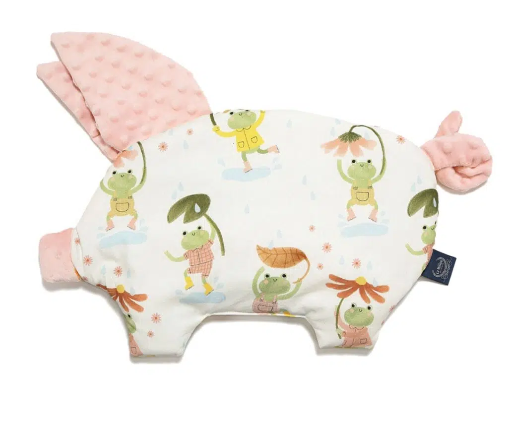 Frogs Sleepy Pig Powder Pink