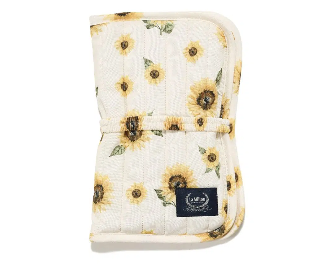 Sunlover Quilted Mollet Diaper Pounch Sand